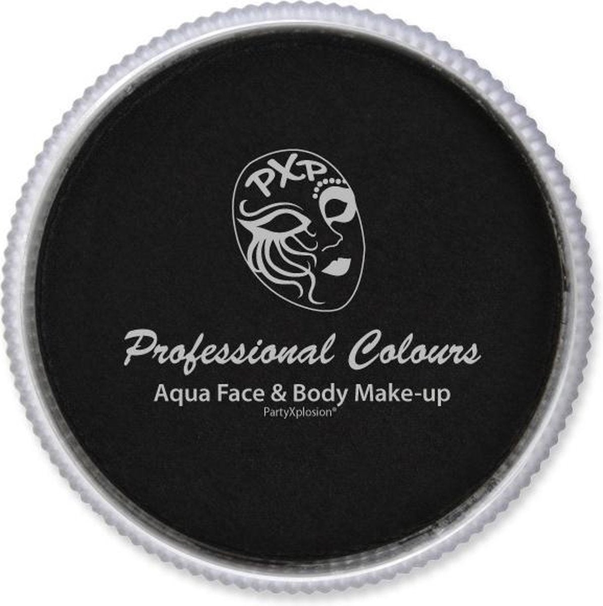 Aqua face & body paint zwart 90 gram