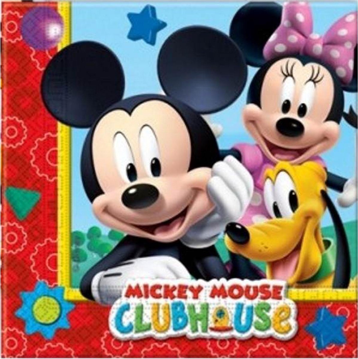 Disney Servetten mickey mouse 33 x 33 cm 20 stuks