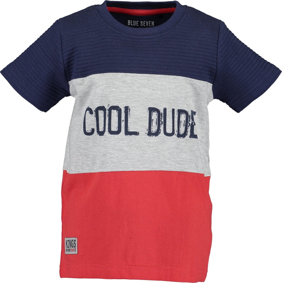 Blue Seven Jongens T-shirt - Rood - Maat 128