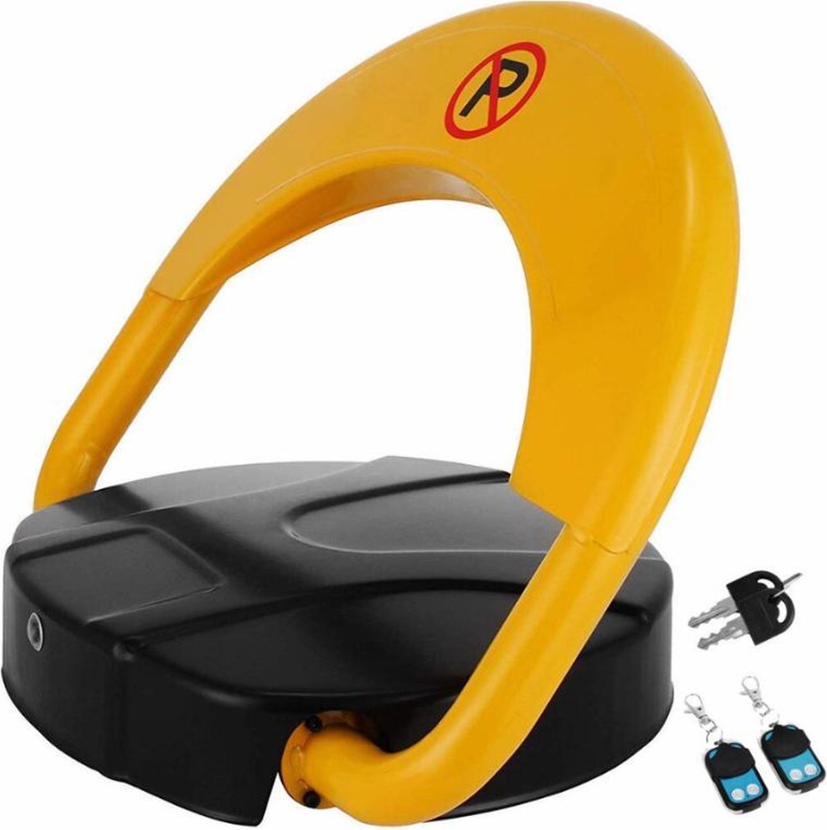 Dexters® Automatische Parkeerbeugel | Parkeerslot | Barrière Guard | Privé Parkeerplaats | voor Carport / Oprit | met Alarm