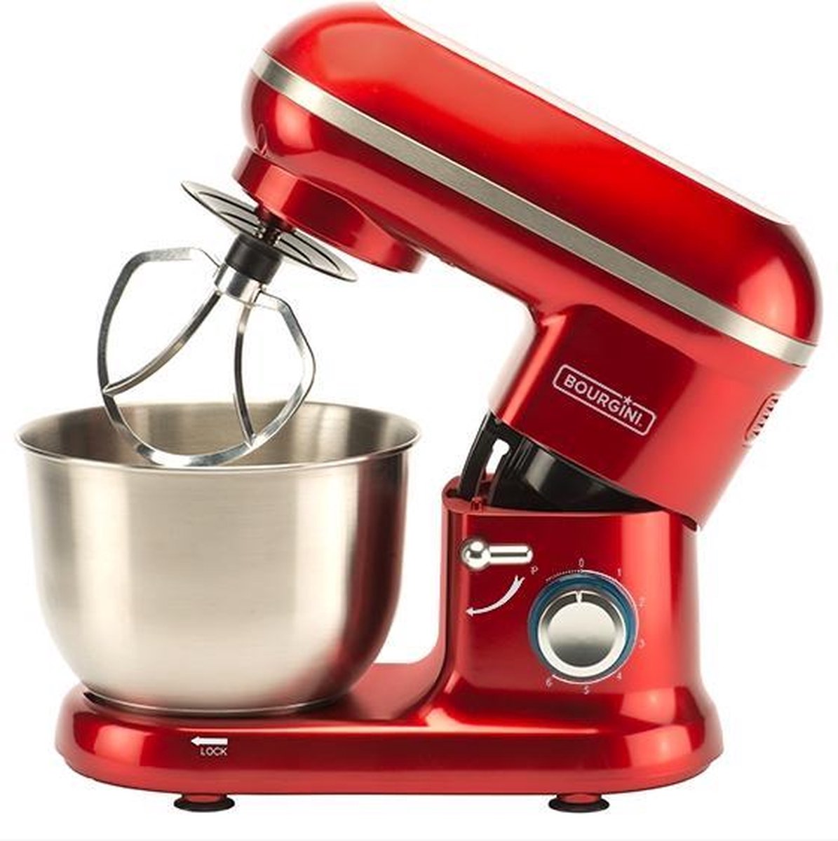 Bourgini Classic Kitchen Chef - Keukenmachine - Rood
