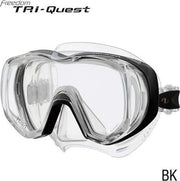 TUSA Freedom Tri-Quest duikbril - zwart