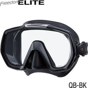 TUSA Freedom Elite duikbril - zwart/zwart