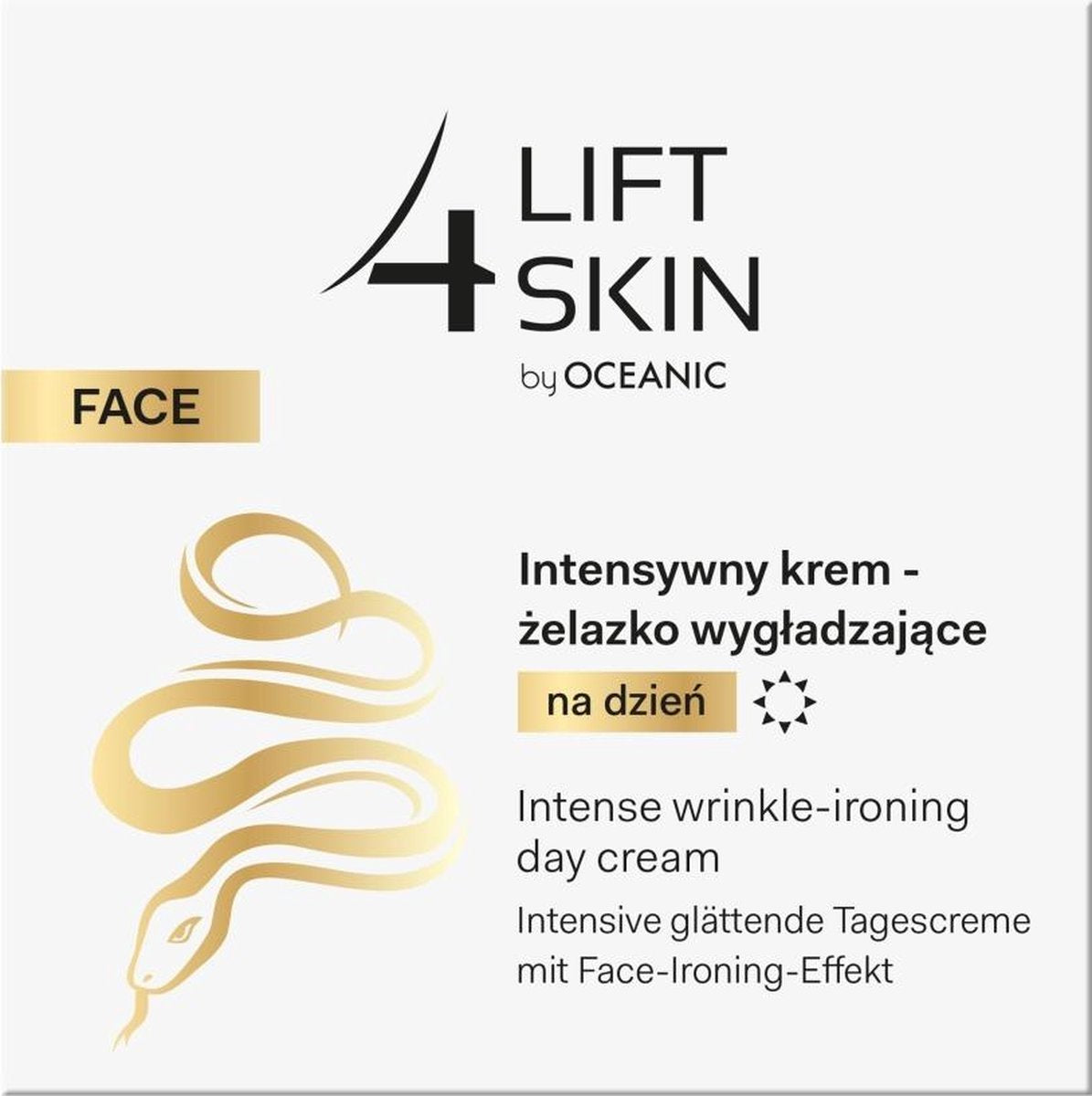Lift4Skin - Nachtcrème gebaseerd op extract van het gif van de tempeladder - Directe vervaging van rimpels en lijnen - 50ml