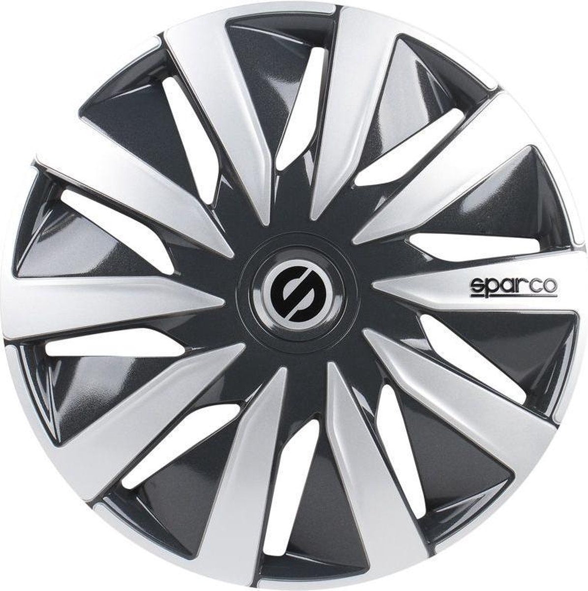 Sparco Wieldoppen Lazio 14 inch Grijs/Zilver