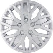 Autostyle Wieldoppen 15 inch Hampshire Zilver - ABS