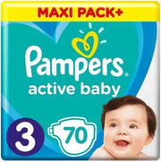 Pampers Active Baby luiers Maat 3 - 70 Luiers