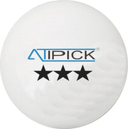 Atipick Tafeltennisballen 3 Sterren 40 Mm Wit 6 Stuks