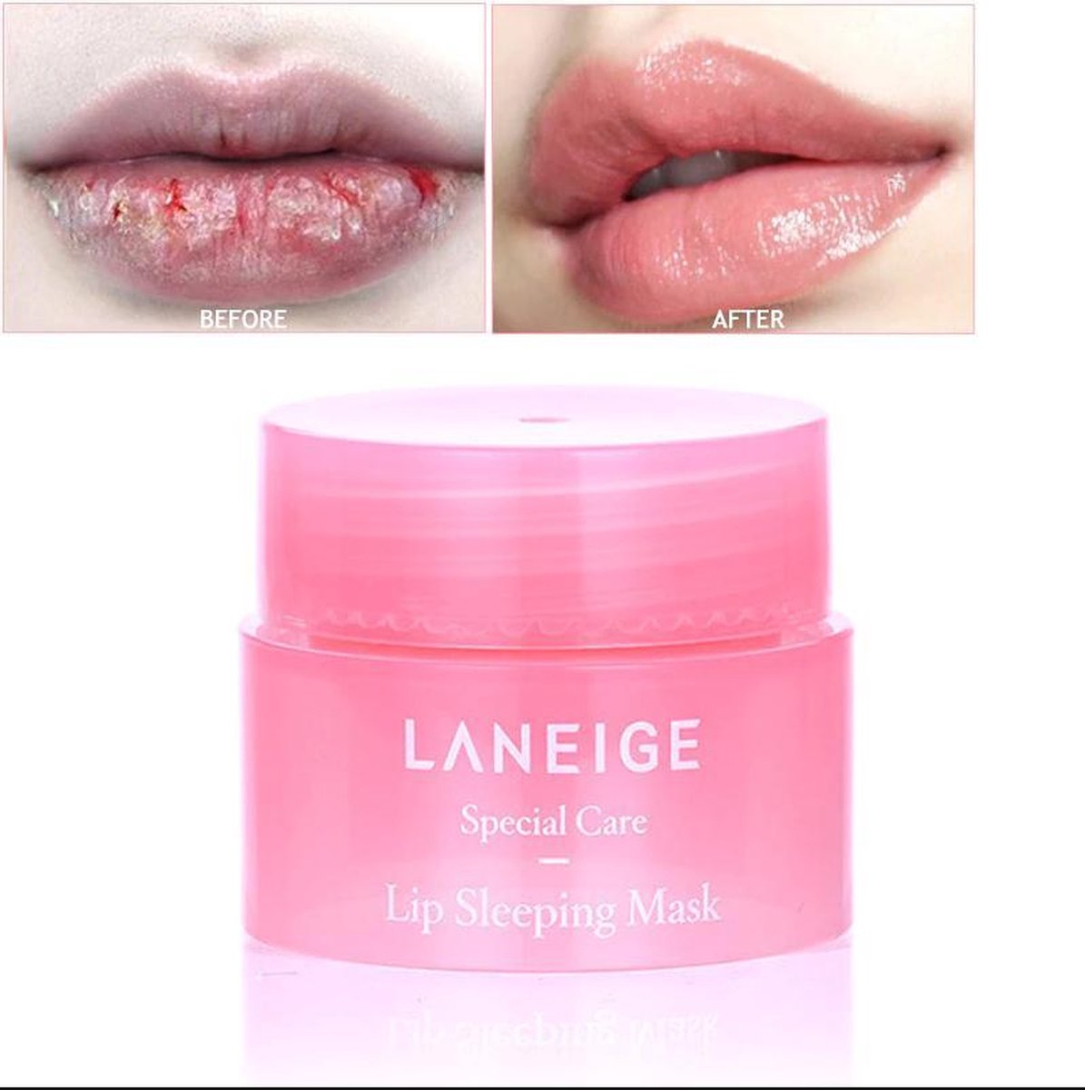 2 x Mini Laneige Lip Sleeping Mask Lipmasker - 3g
