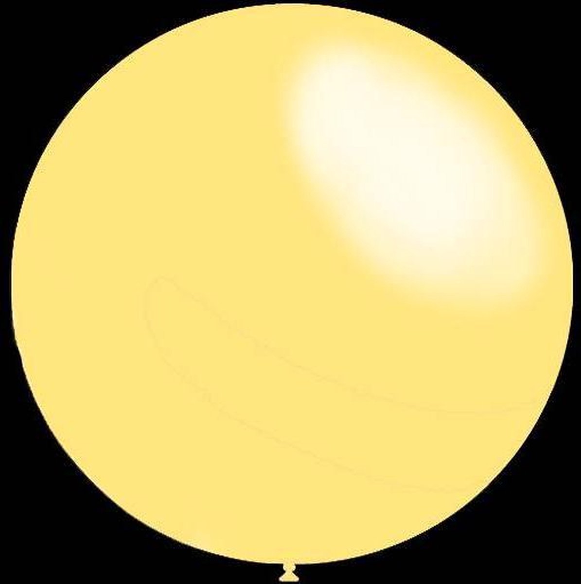 3 stuks Mega grote ronde festivalballonnen ivory 90 cm professionele kwaliteit