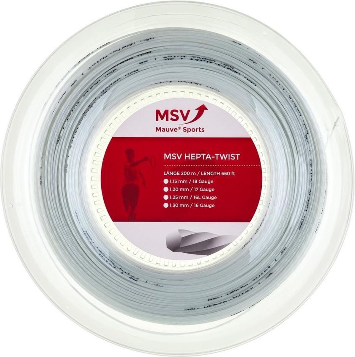 MSV HEPTA-TWIST (Div. kleuren) -1.30mm-wit
