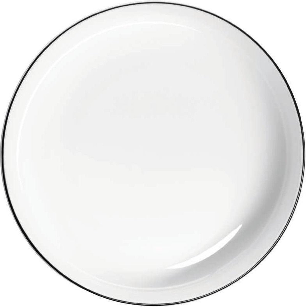 Asa Oco bowl/diep bord D16.7cm zwarte lijn