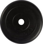 Halterschijf - VirtuFit Rubberen gewicht - 30 mm - 5 kg