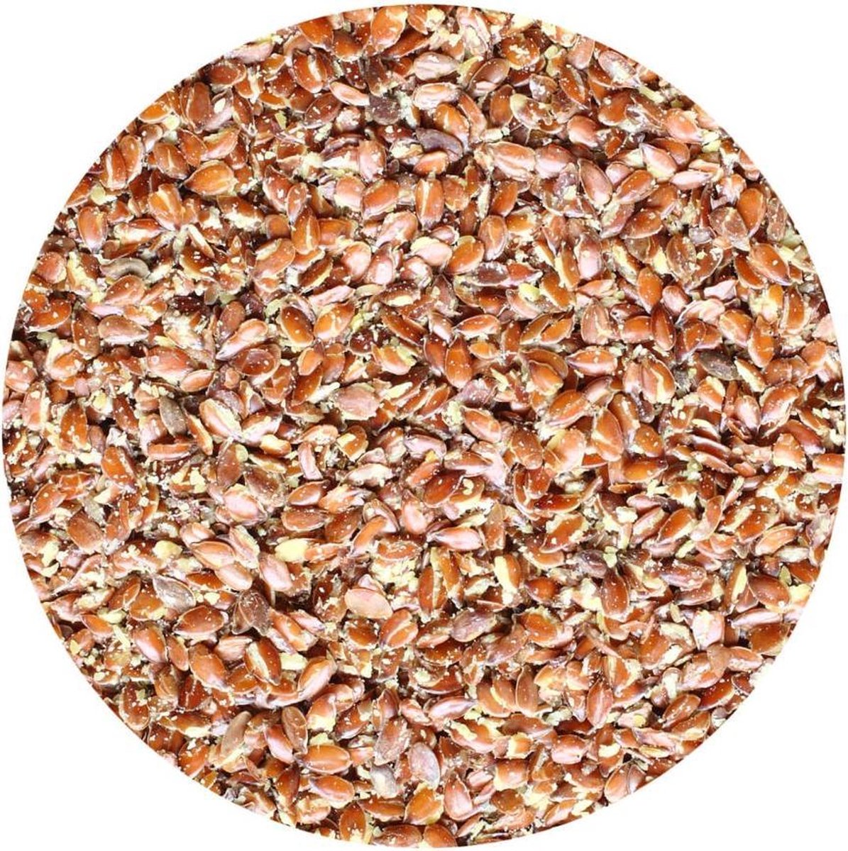 Lijnzaad Gebroken - 100 gram - Holyflavours -  Biologisch gecertificeerd