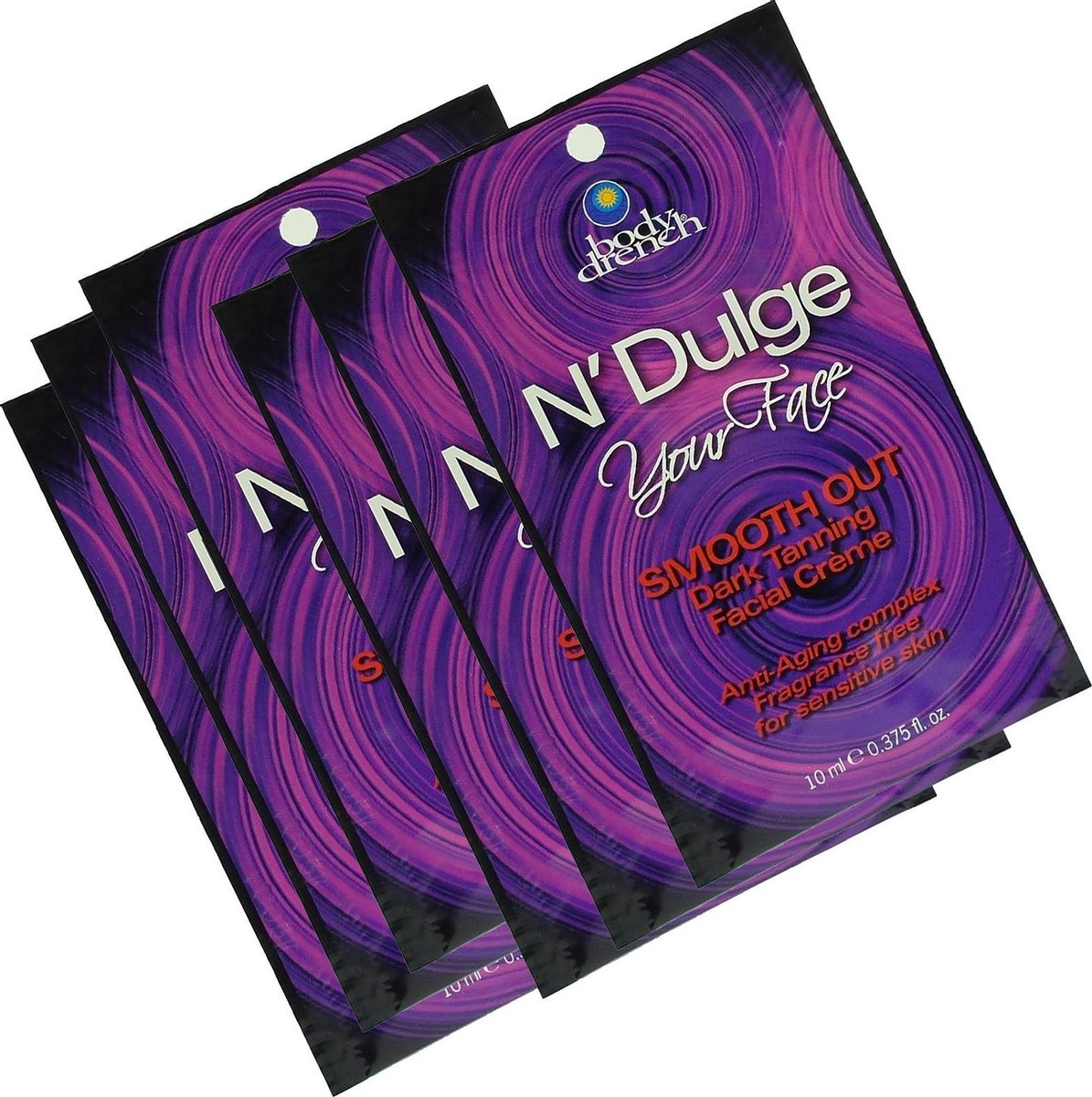 Body Drench NDulge Your Face Smooth Out Face Tanning Cream Multipack 6x10ml