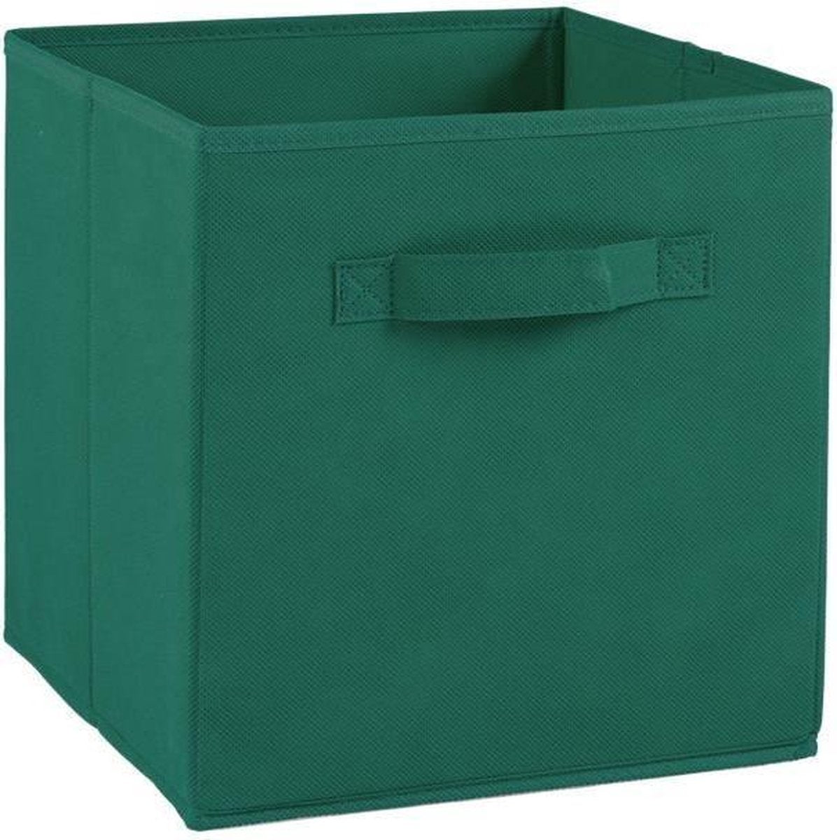COMPO Opberglade - Stof - 27 x 27 x 28 cm - Engels groen