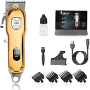 Resuxi - Professionele Draadloze Tondeuse - Haar Trimmer - Hoofdhaar Cheveux - Goud