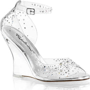 Fabulicious Sleehakken -37 Shoes- LOVELY-430RS US 7 Transparant