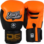 Bokshandschoen Danger Evolution | semi-leer | oranje-zwart - Product Kleur: Oranje Zwart / Product Maat: 12OZ