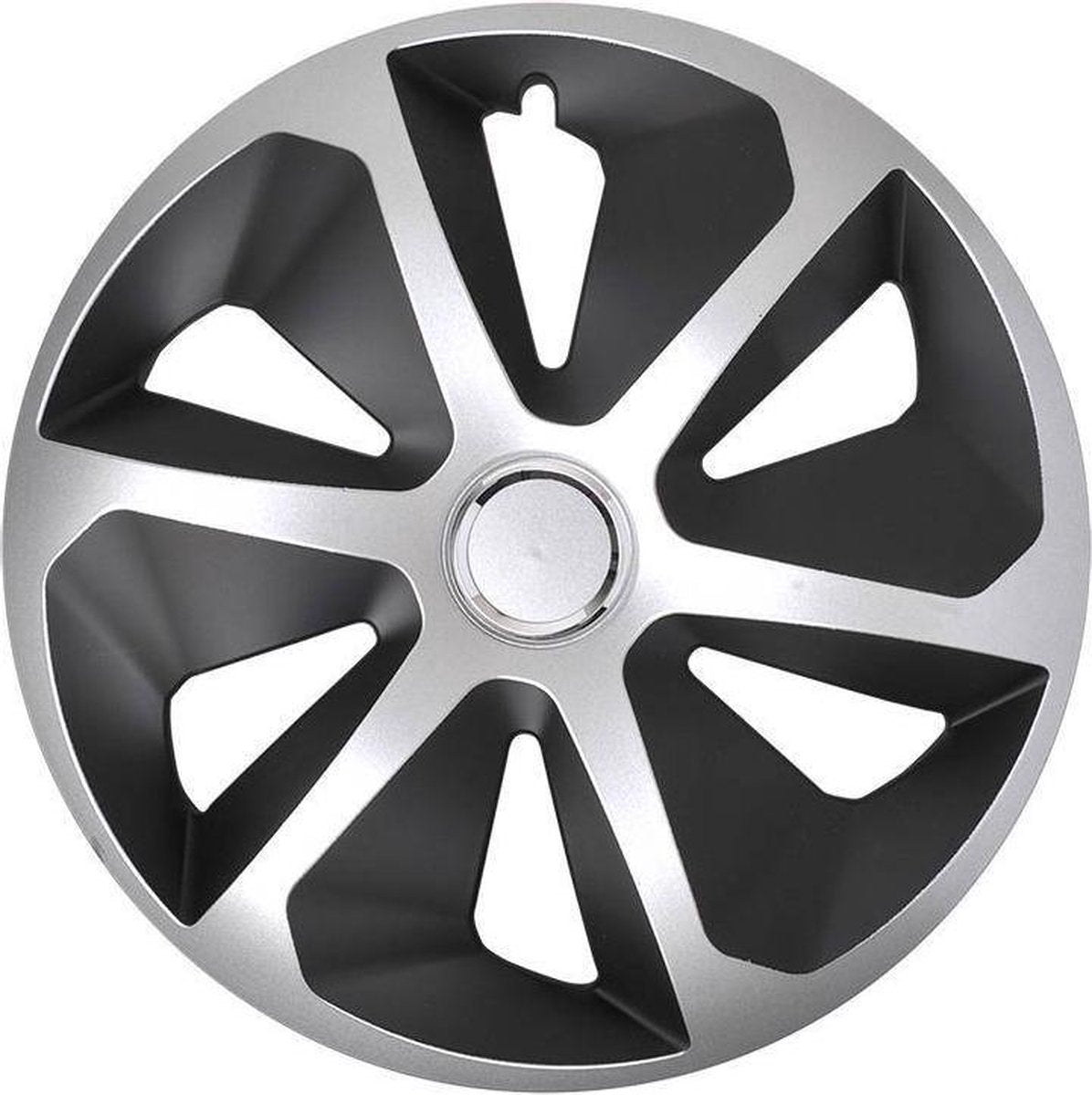 wieldop Roco 13 inch ABS zwart/zilver per stuk