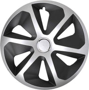 wieldop Roco 13 inch ABS zwart/zilver per stuk