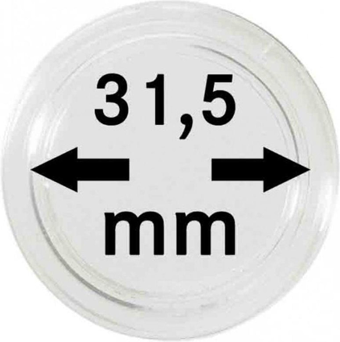 Lindner Hartberger muntcapsules Ø 31
