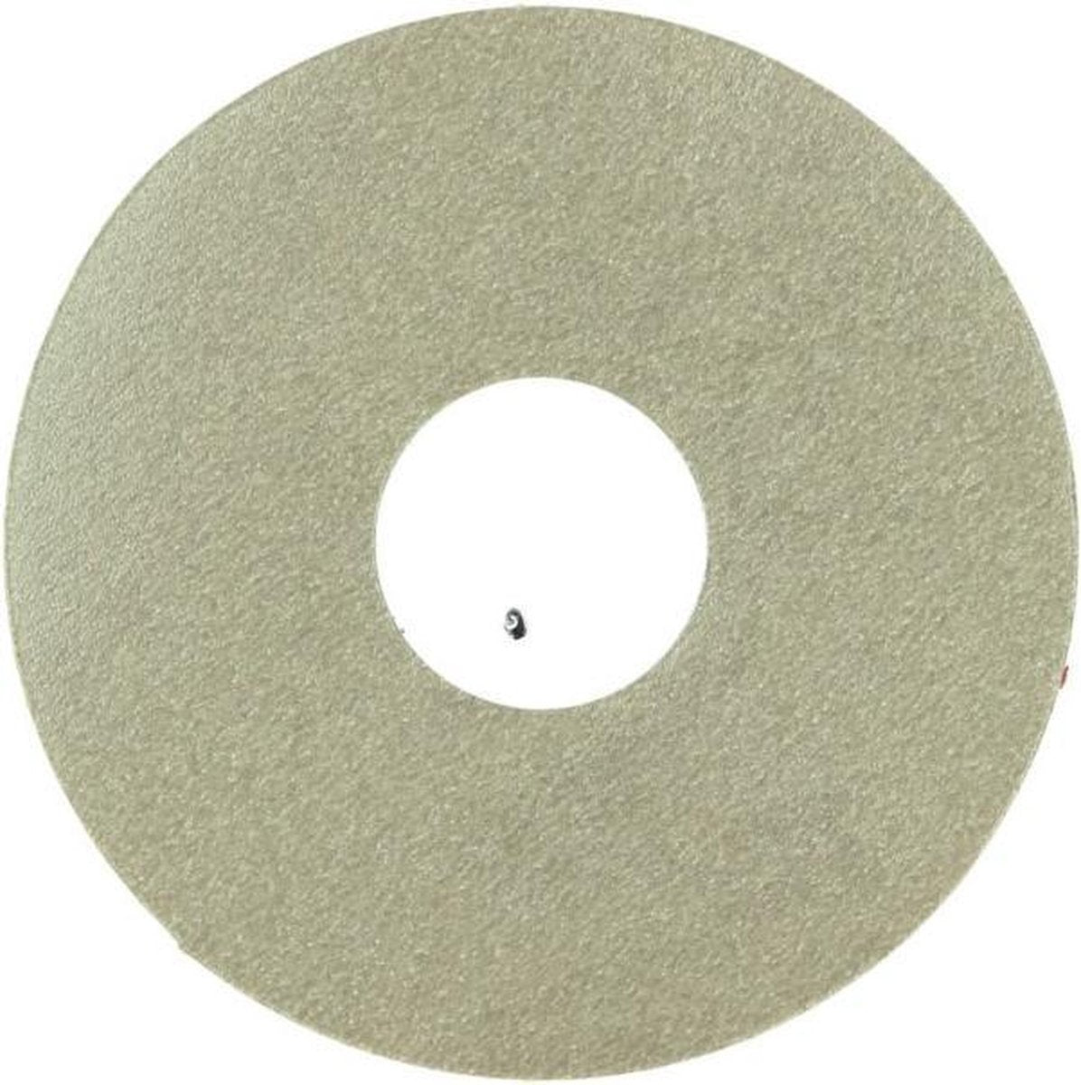 Zelfkl. rozet (17 mm) beige beton donker (10 st.)