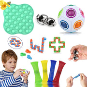 Fidget set - Fidgets - XL set - De meest exclusieve fidgets in een pakket - XL - Pop it - Fidgetspinners - Stress reductie - NEW MODEL - TIKTOK - LIMITED EDITION