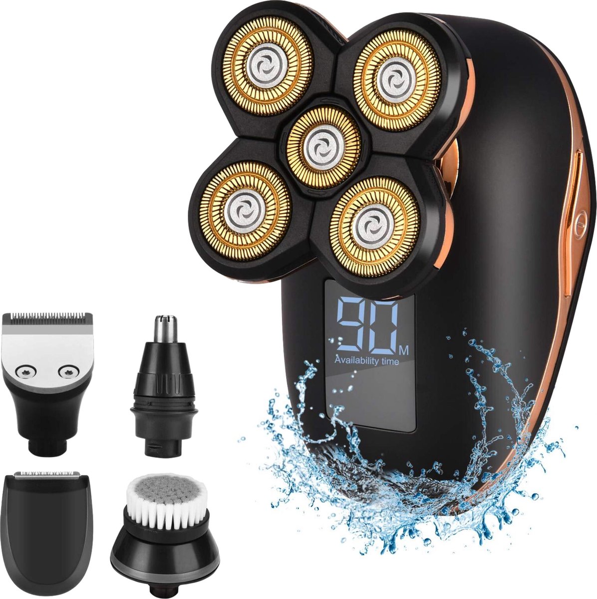 Monati 5  in 1 Scheerapparaat set - Inclusief Baardtrimmer