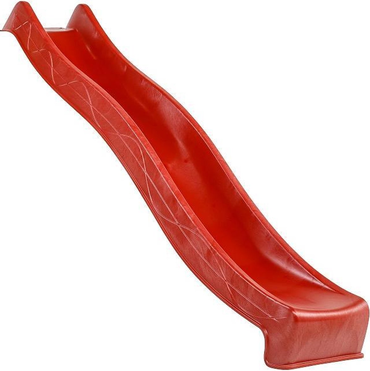 Losse glijbaan Tsuri voor Platformhoogte 150cm Rood