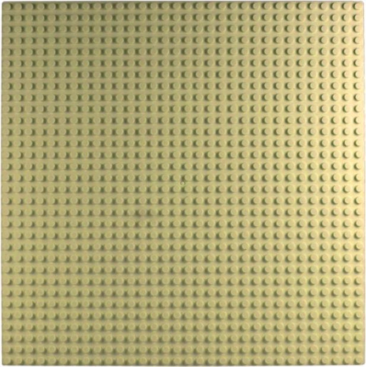 Bouwplaat 26 x 26 cm - Beige