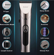 Kemei KM-1627 Professionele Tondeuse Trimmer Groomer - Scheerapparaat - Baardtrimmer - Precisietrimmer - Haarstyling - Haartrimmer Draadloos