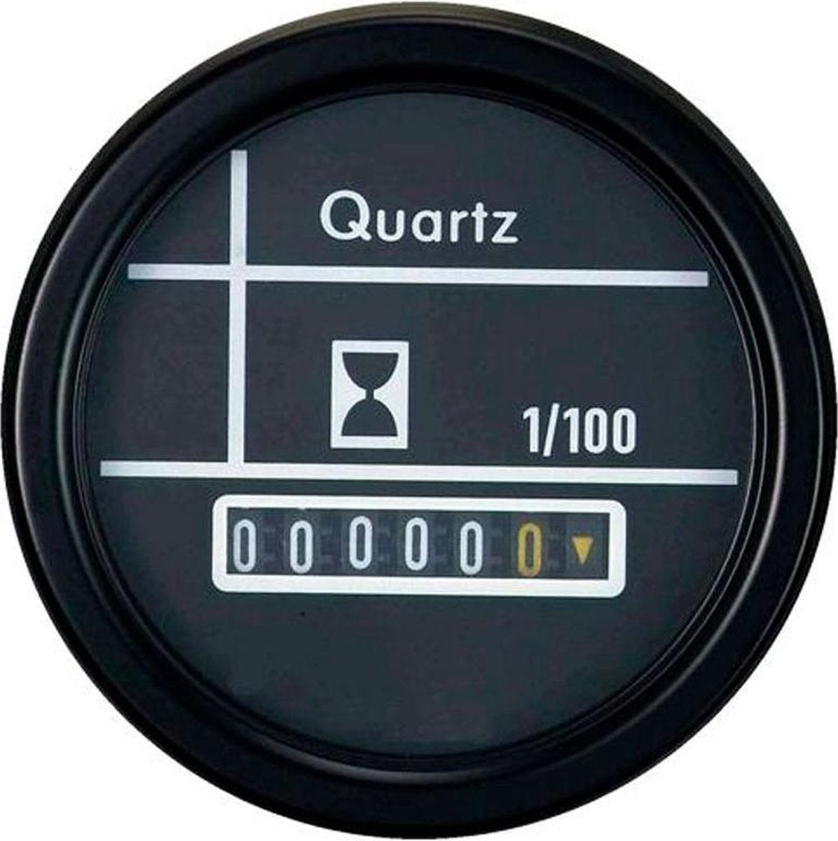 AutoStyle Performance Instrument Zwart Urenteller 52mm
