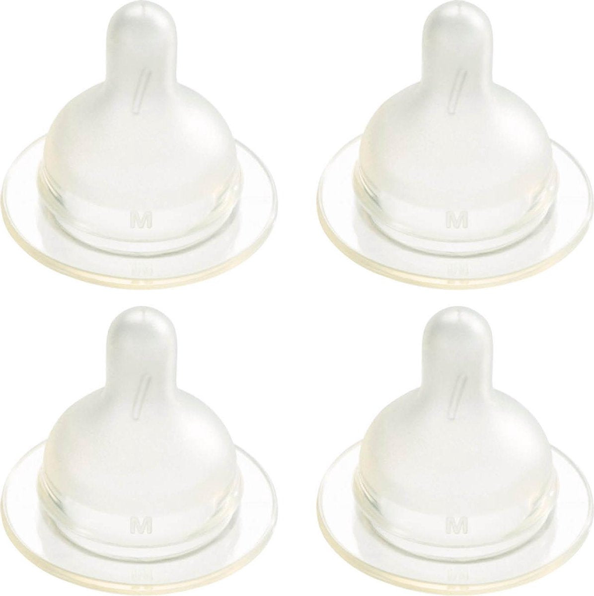 Difrax Flessenspeen - Wide - Maat Medium - 4 stuks