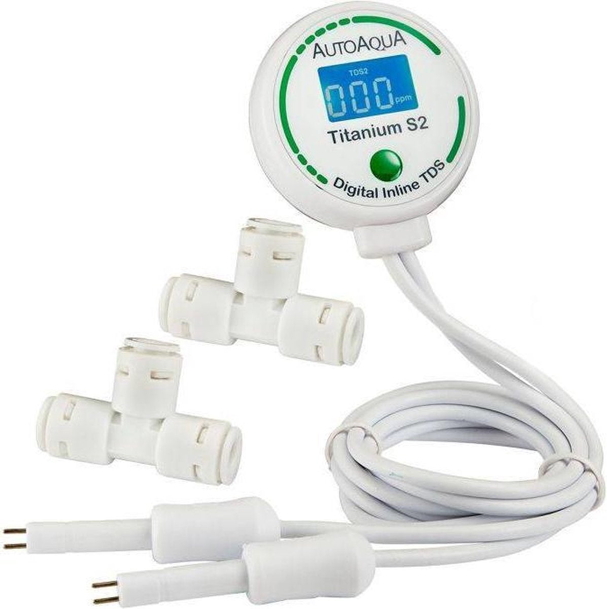 AUTO AQUA Digital Inline TDS Titanium S2