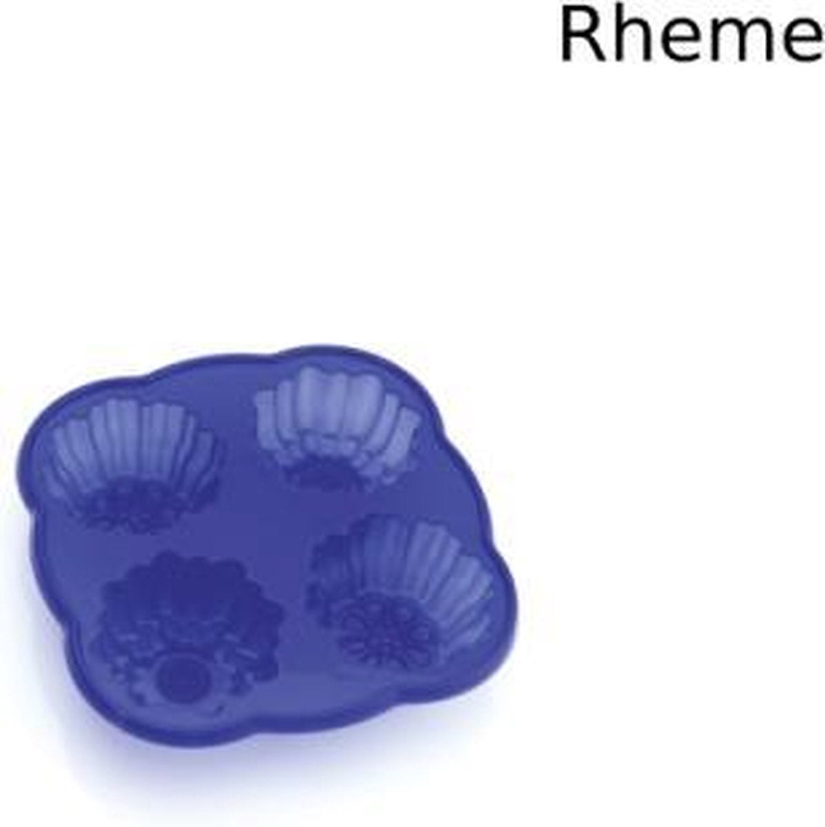 Muffin Bakvorm - Siliconen - Cupcake - Muffin - Vormpjes - Blauw - Rheme