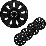 Proplus Wieldoppen Set Aura Zwart / 14 inch (Per set van 4 Stuks)