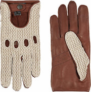 Leren autohandschoenen dames model Denver Color: Gobi