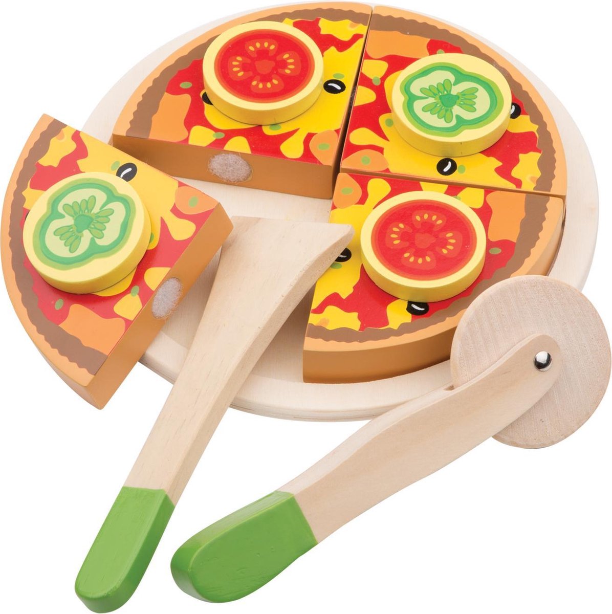 New Classic Toys Speelgoed Pizza Set Funghi