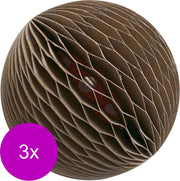 Adori Cat Paper Toy - Kattenspeelgoed - 3 x Ø7.5 cm Bruin