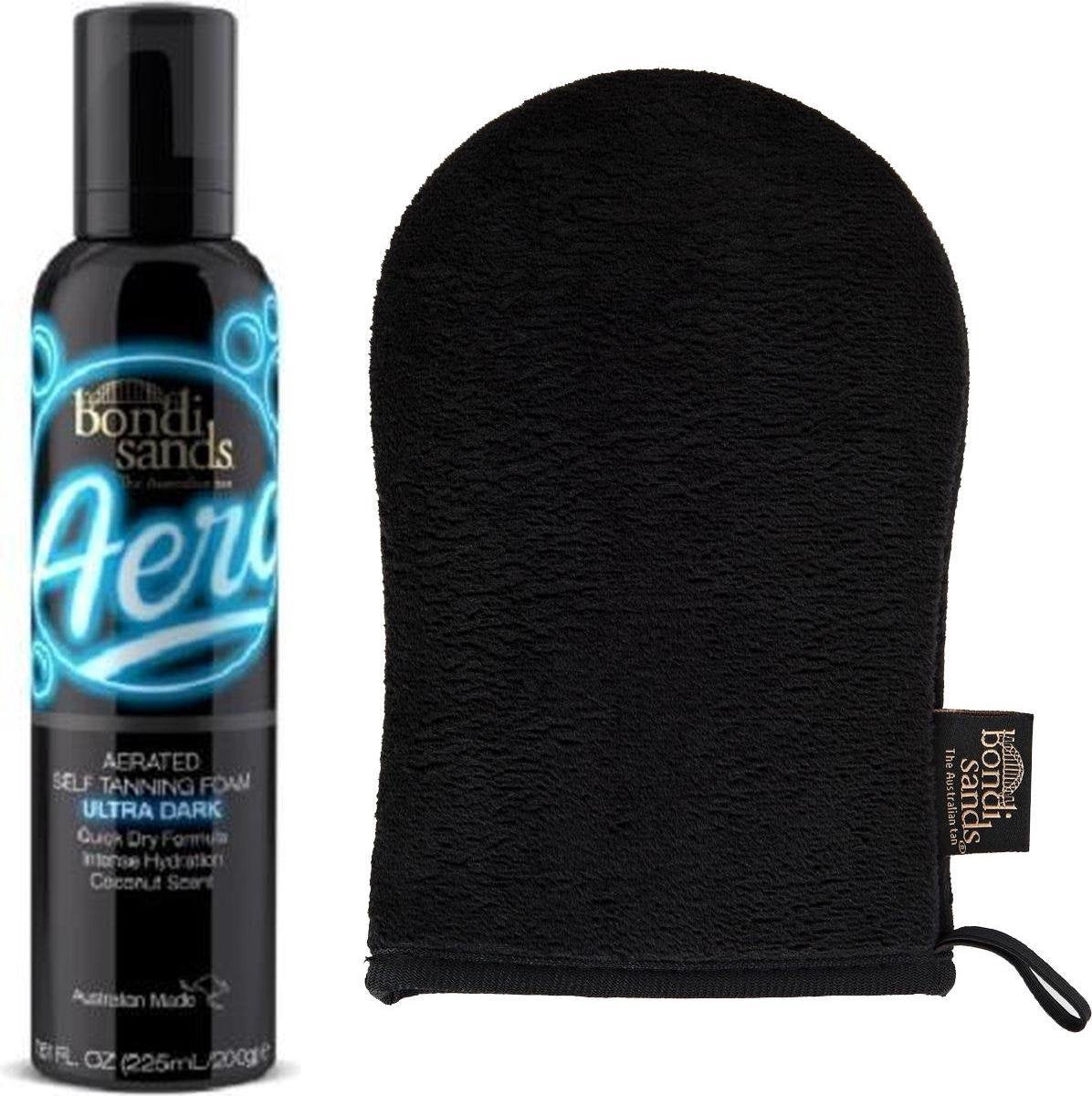 Bondi Sands - Aero Self Tanning Foam Ultra Dark en Application Mitt