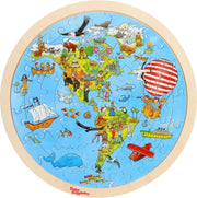 Peggy Diggledey Puzzel Wereldreis