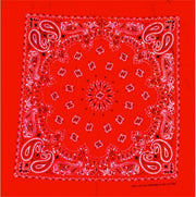 Bandana bloem rood