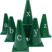Pionnen Set Alfabet - 26 delig - A t/m Z  GROEN