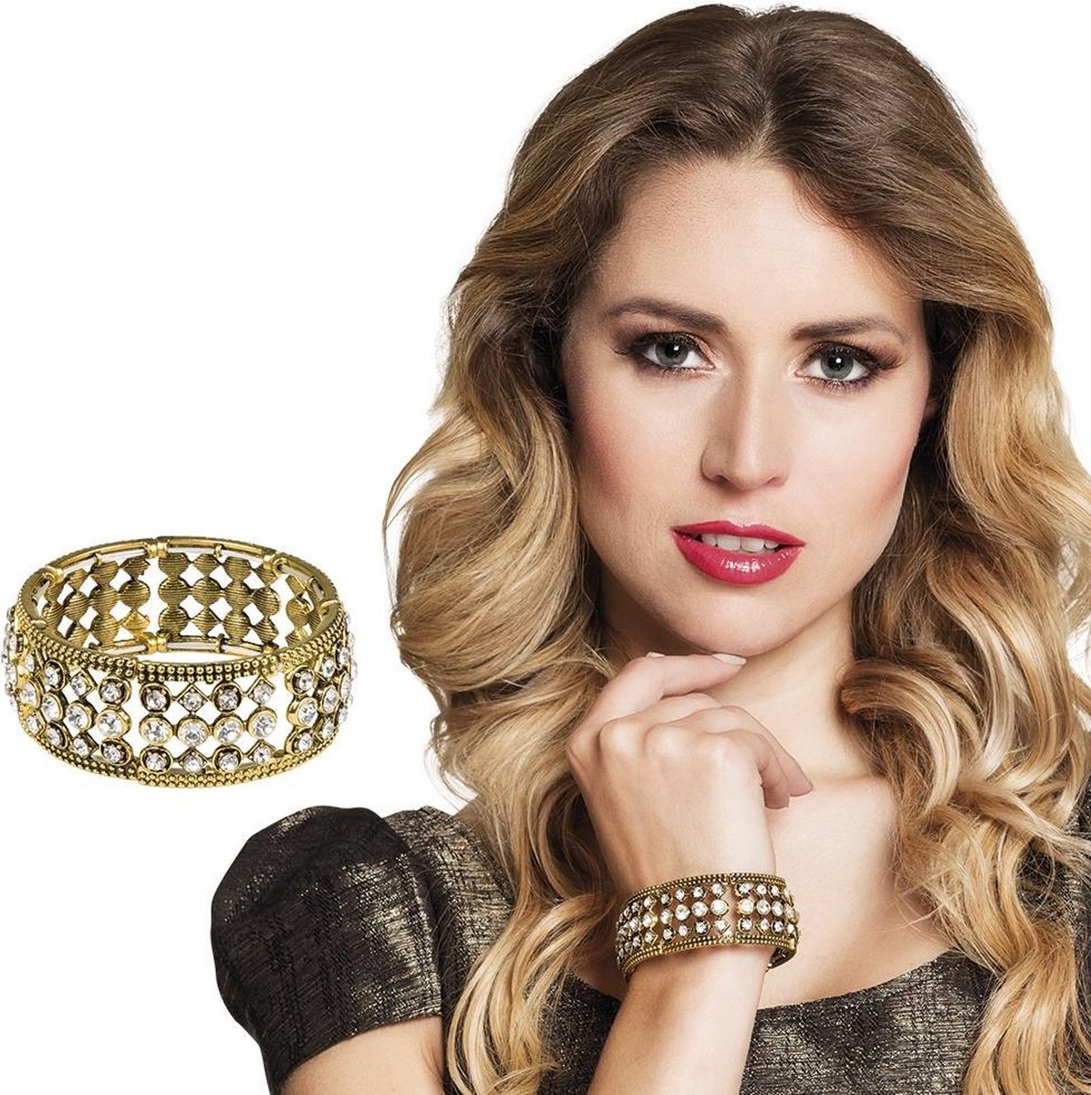 16 stuks: Armband Jewel