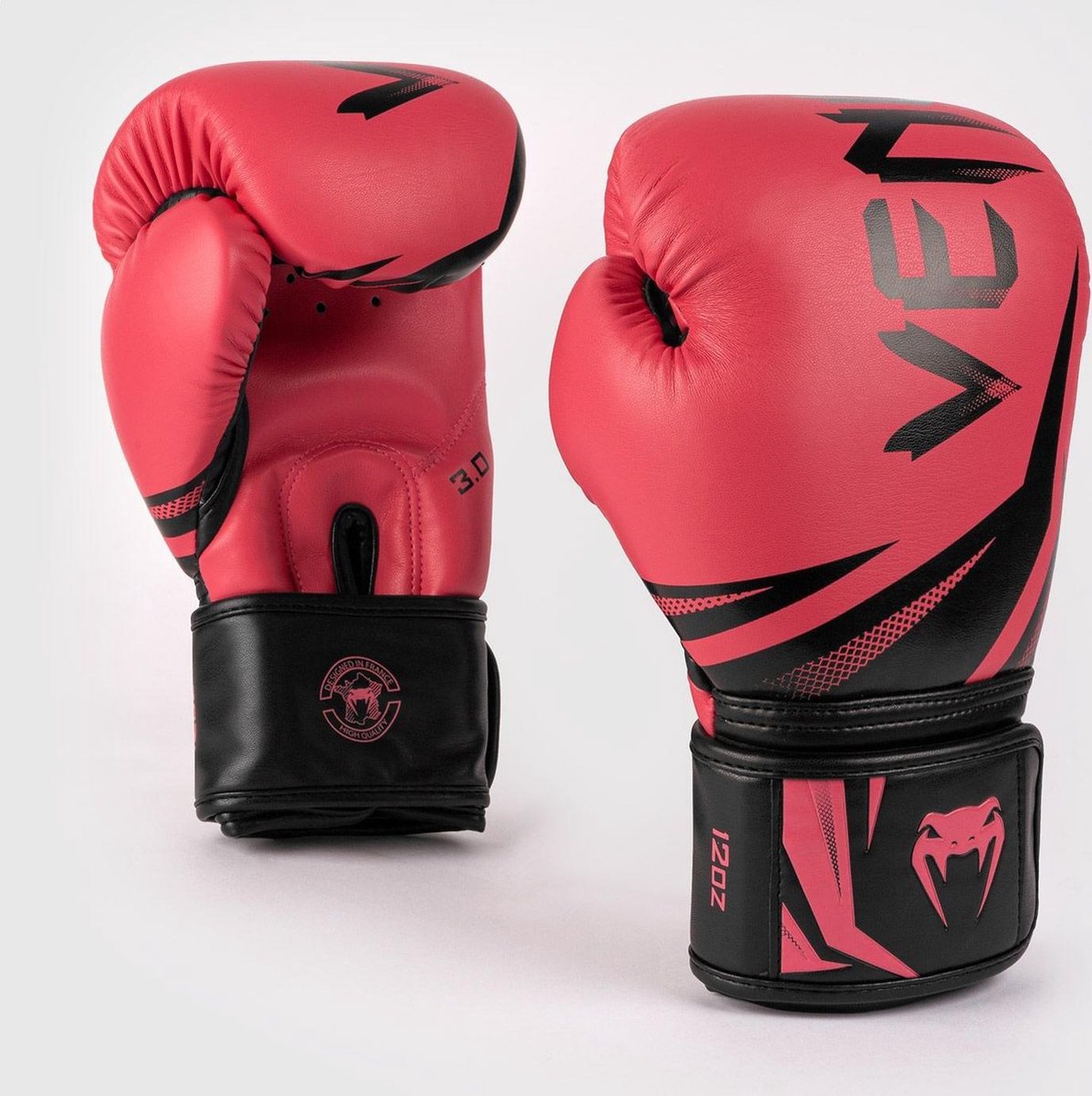 Venum Challenger 3.0 Bokshandschoenen Roze Zwart PU - 14 OZ