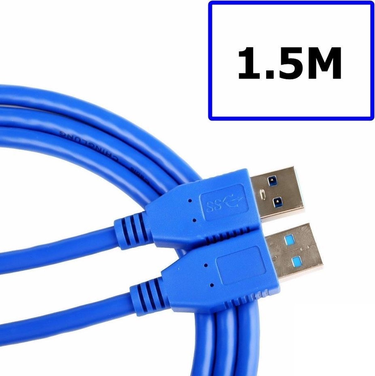 150cm - USB 3.0 Male - Male kabel
