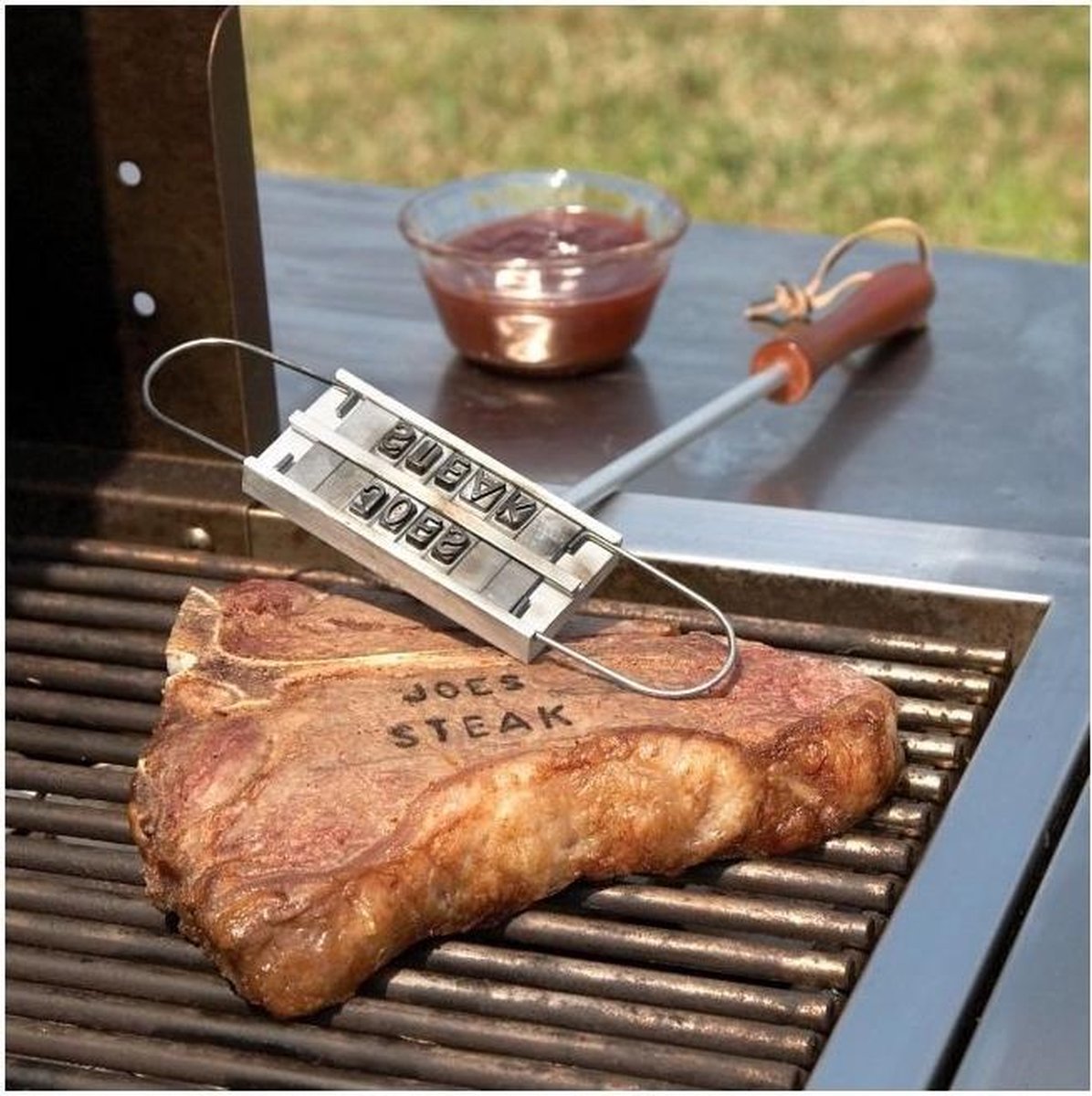 iBello BBQ vlees brandijzer