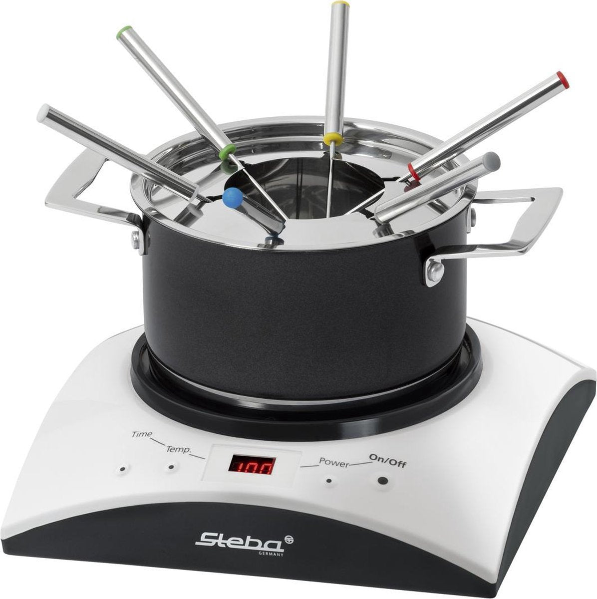 Steba Inductiefondue met wok IK11S
