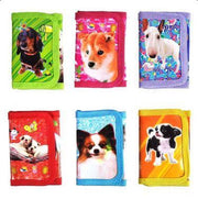 12 stuks kinder portemonnee honden / uitdeelcadeautjes